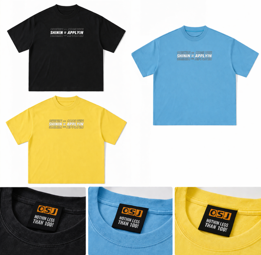 SHININ=Applyin “OVERSIZED”